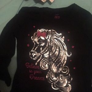 Black long sleeve shirt